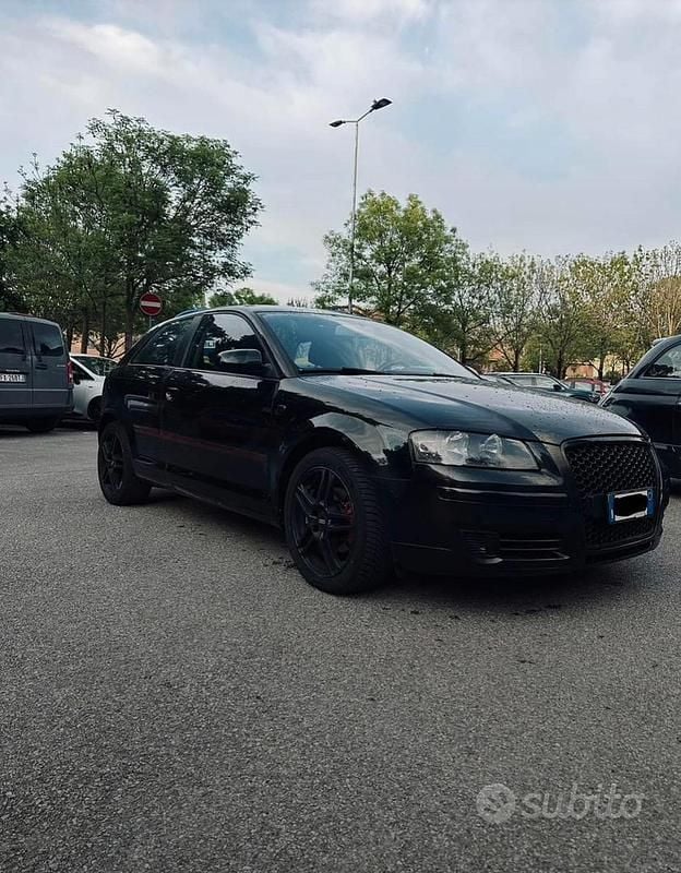 Usata Audi A3 160 CV (117 kW) 2008 Nero Coupé