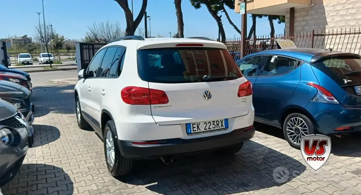 Usata VW Tiguan Trendline 110 CV (80 kW) 2012 Bianco SUV