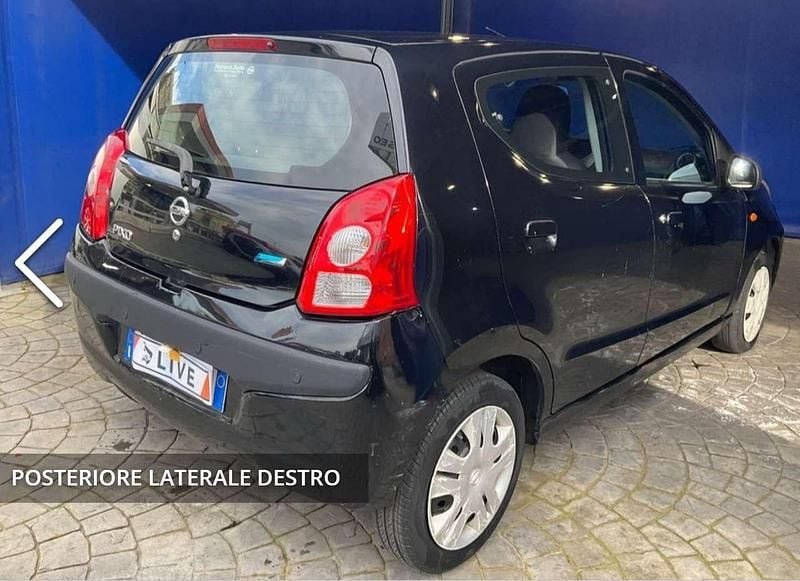 Usata Nissan Pixo Acenta 68 CV (50 kW) 2011 Nero manattan Utilitaria