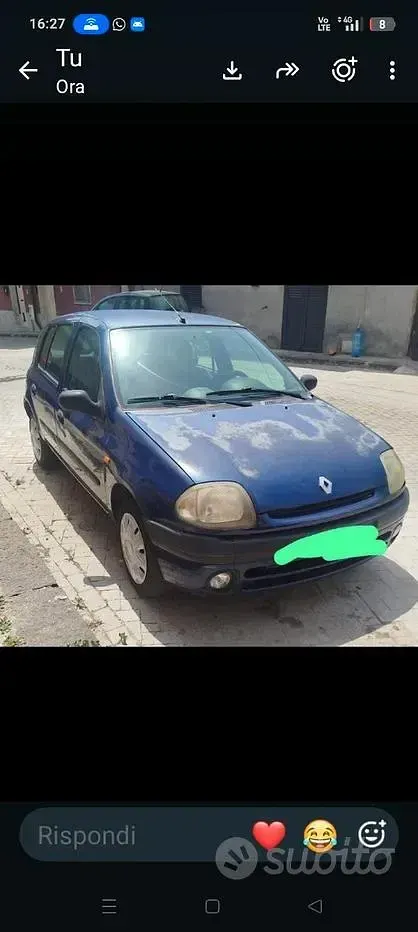 Usata Renault Clio 58 CV (42 kW) 1999 Bluazzurro Berlina