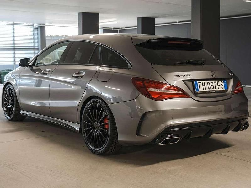 Usata Mercedes CLA45 AMG Shooting Brake AMG 381 CV (280 kW) 2017 Argento Station wagon