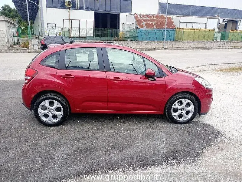 Usata Citroën C3 Exclusive 60 CV (44 kW) 2012 Rosso Berlina