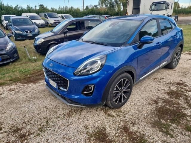Usata Ford Puma Titanium 125 CV (91 kW) 2022 Blu Coupé