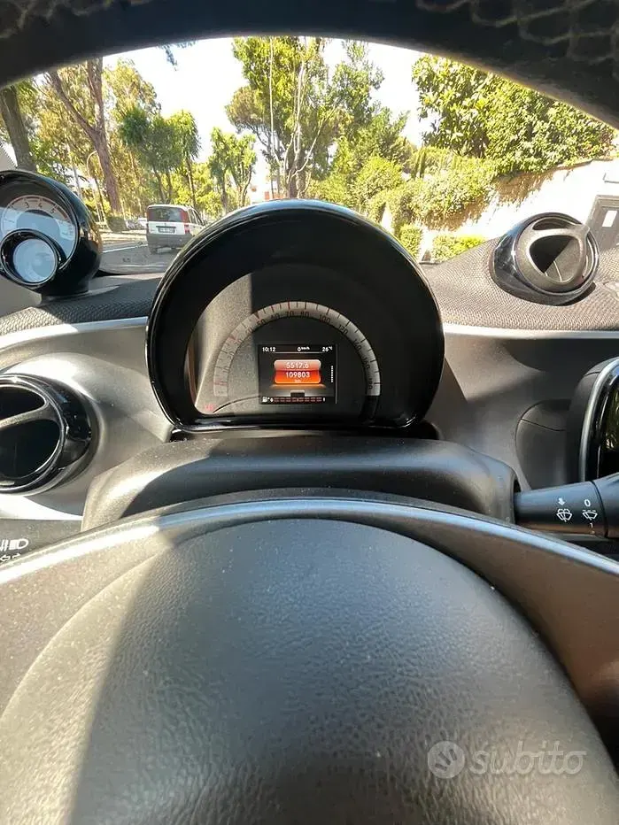 Usata Smart ForTwo Coupé Passion 90 CV (66 kW) 2018 Nero Coupé
