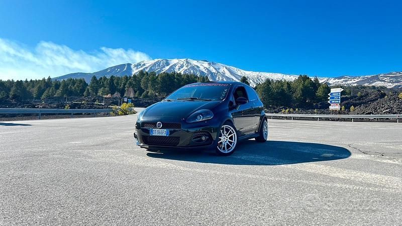 Usata Abarth Grande Punto 155 CV (114 kW) 2008 Nero Utilitaria