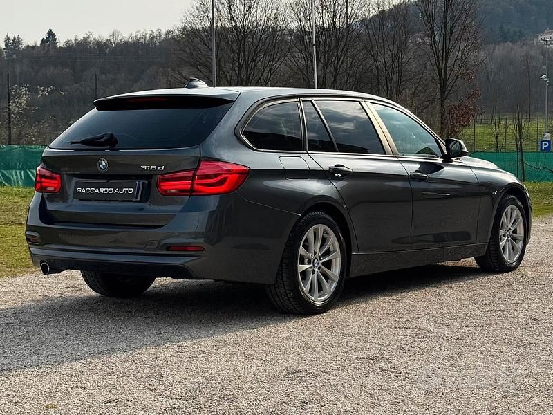 Usata BMW 316 Advantage 116 CV (85 kW) 2017 Grigio Station wagon