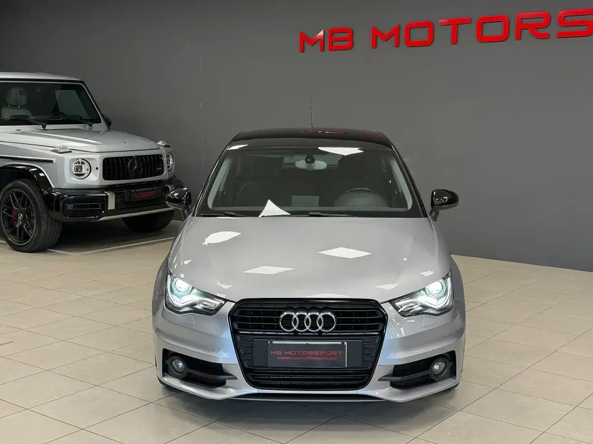 Usata Audi A1 90 CV (66 kW) 2015 Argento Utilitaria