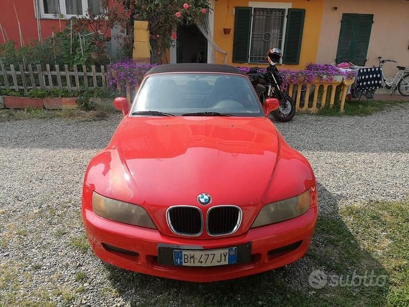 Usata BMW Z3 116 CV (85 kW) 1998 Rosso Cabrio