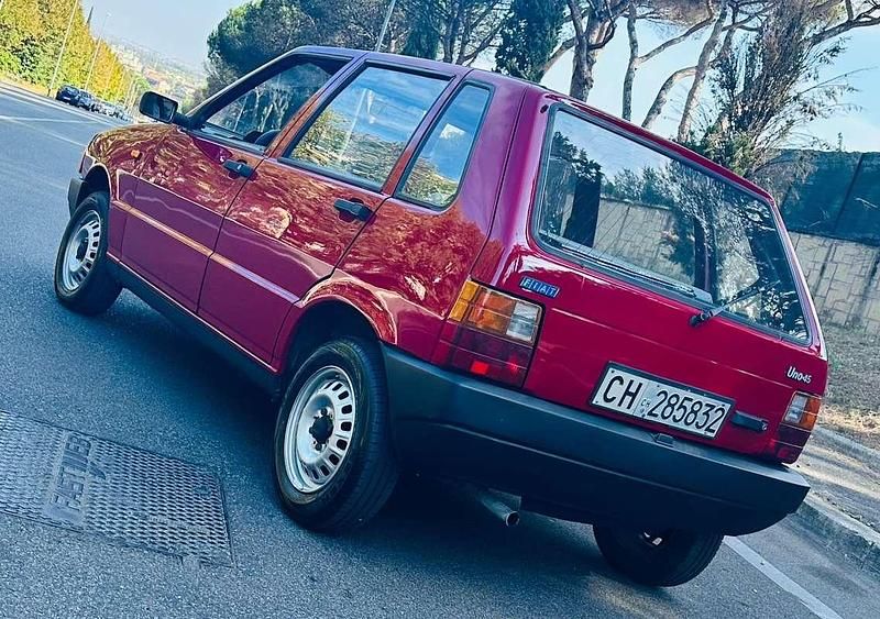 Usata Fiat Uno 45 CV (33 kW) 1987 Rosso Utilitaria