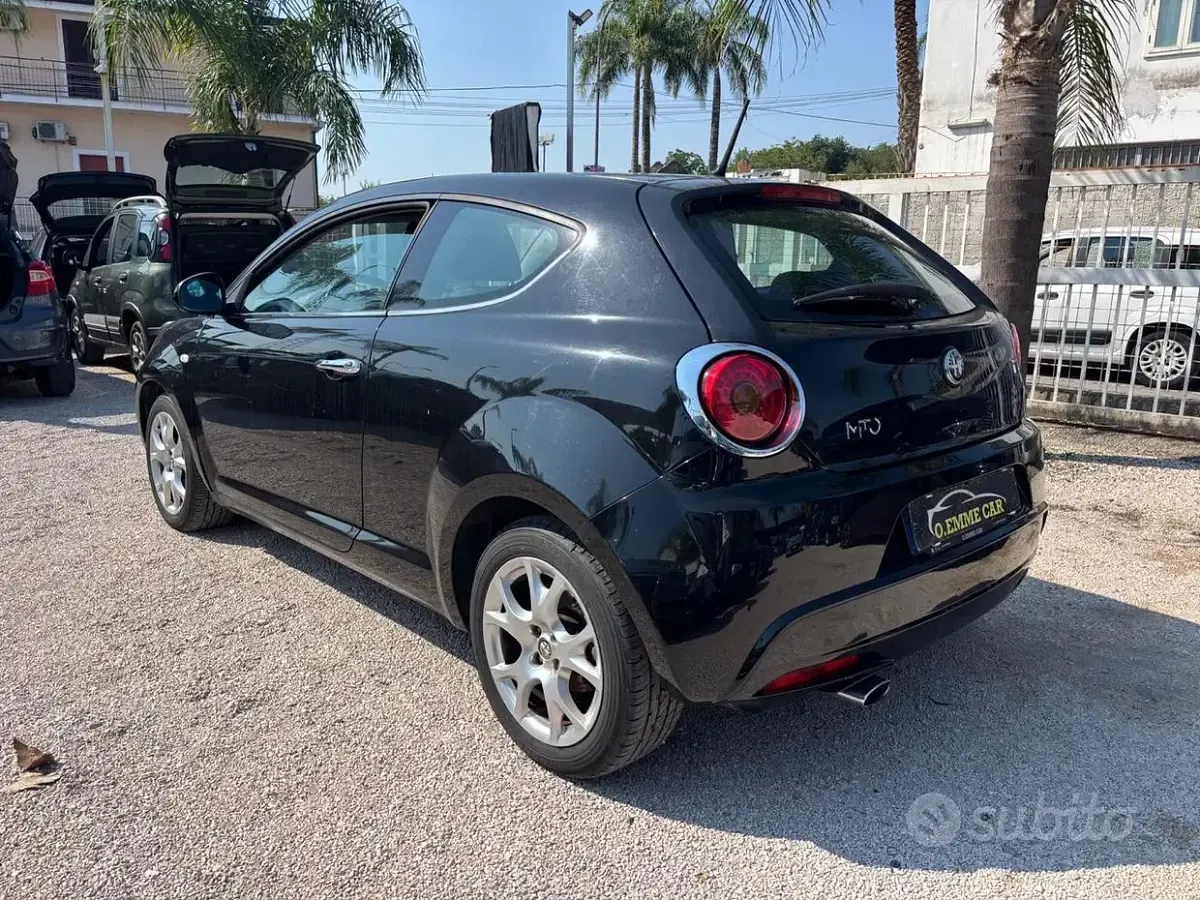 Usata Alfa Romeo MiTo Progression 79 CV (58 kW) 2010 Nero Utilitaria
