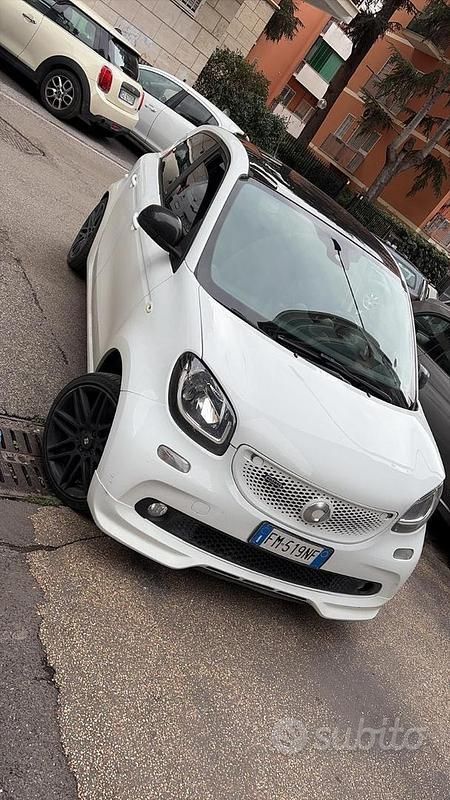 Usata Smart ForFour Brabus 2018 Bianco Utilitaria
