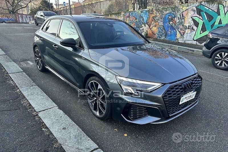 Usata Audi A3 S-Line 150 CV (110 kW) 2024 Grigio Berlina