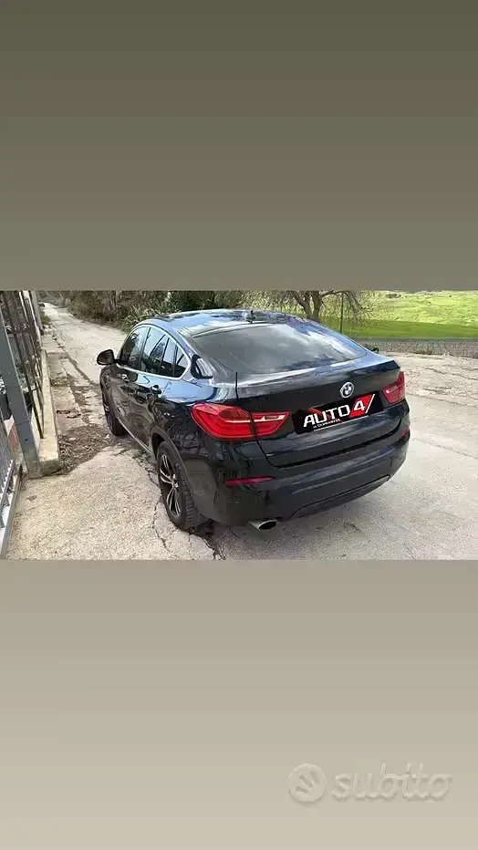 Usata BMW X4 xLine 190 CV (139 kW) 2017 Nero SUV