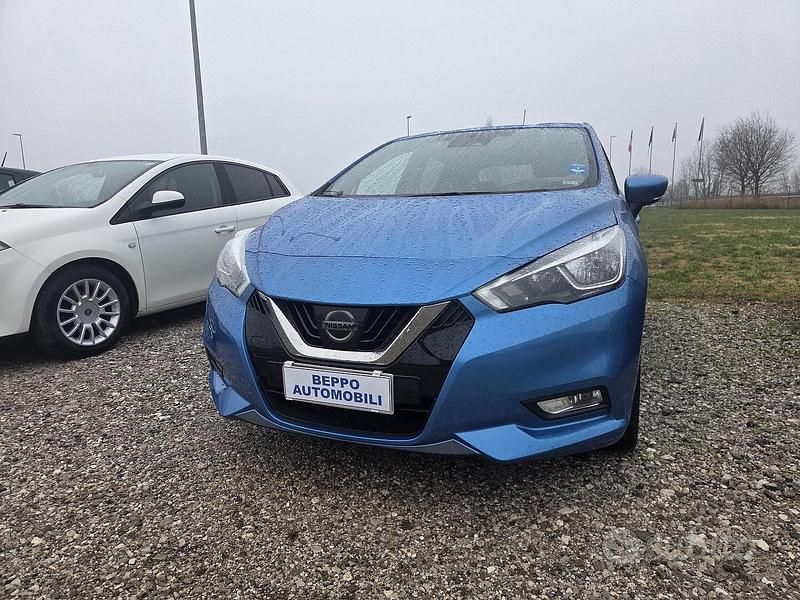 Usata Nissan Micra 101 CV (74 kW) 2020 Blu Berlina