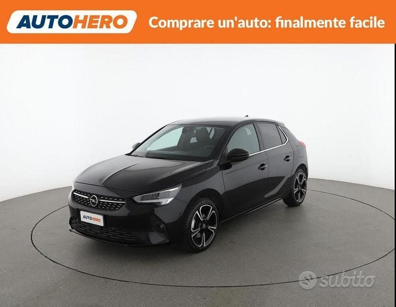Usata Opel Corsa Elegance 101 CV (74 kW) 2022 Nero Utilitaria