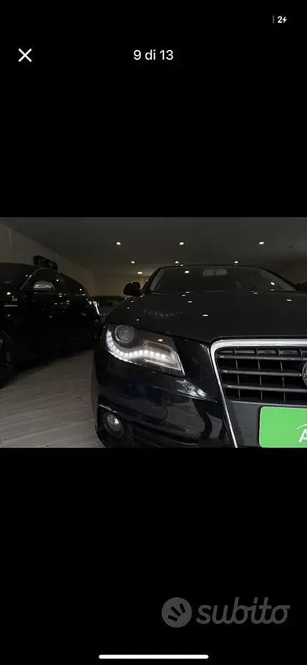 Usata Audi A4 143 CV (105 kW) 2009 Nero Station wagon