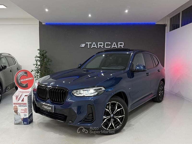 Usata BMW X3 M Sport 190 CV (139 kW) 2022 Blu SUV