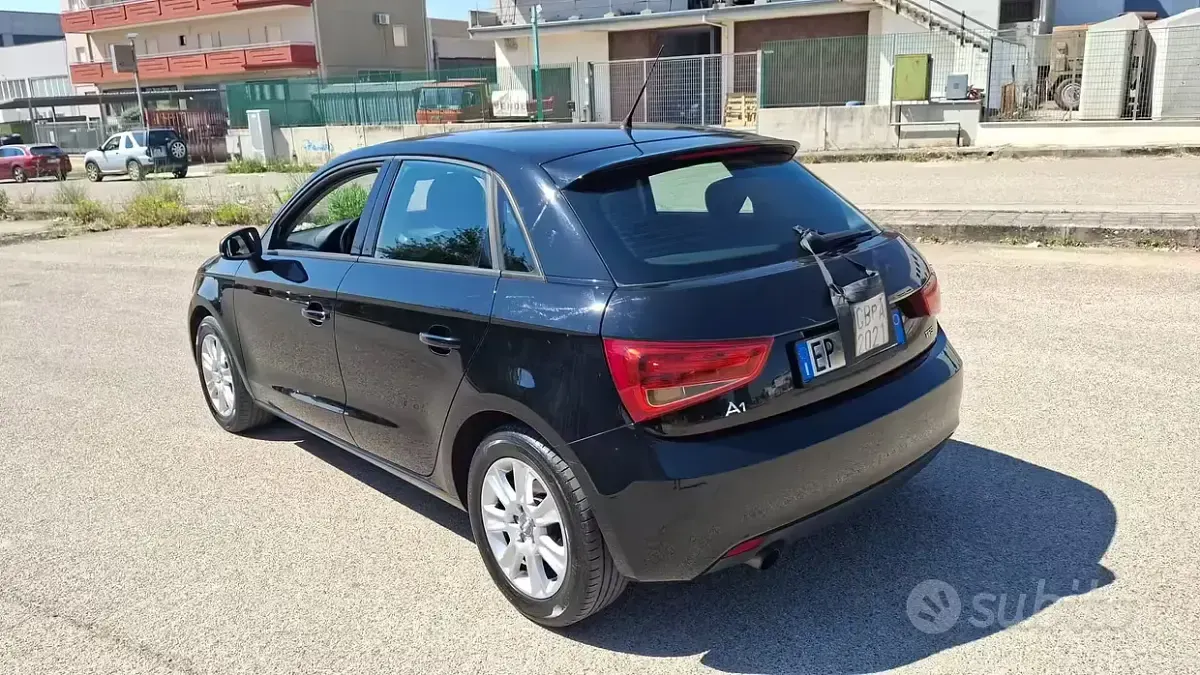 Usata Audi A1 Ambition 122 CV (89 kW) 2013 Nero Utilitaria