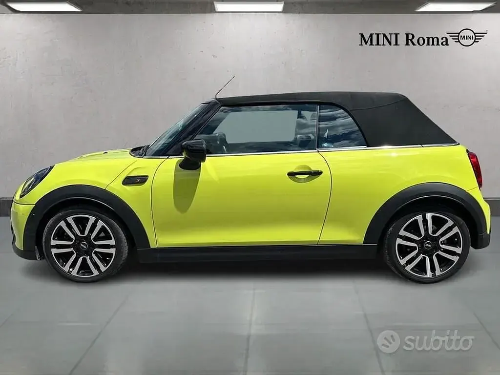 Usata Mini Cooper S Cabriolet 178 CV (130 kW) 2022 Zesty yellow Cabrio