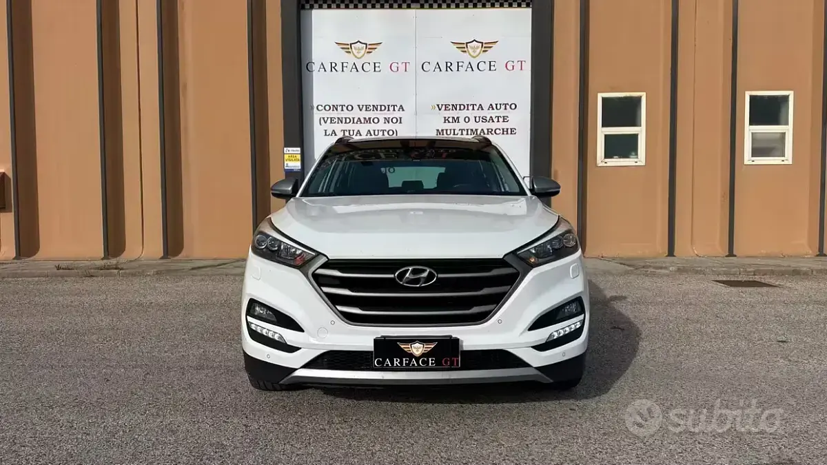 Usata Hyundai Tucson 116 CV (85 kW) 2018 Bianco SUV