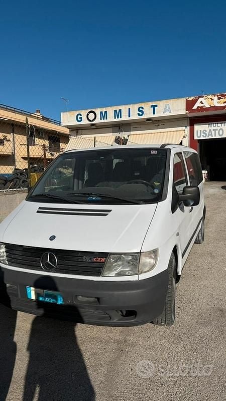 Usata Mercedes Vito 102 CV (75 kW) 2000 Bianco Furgone