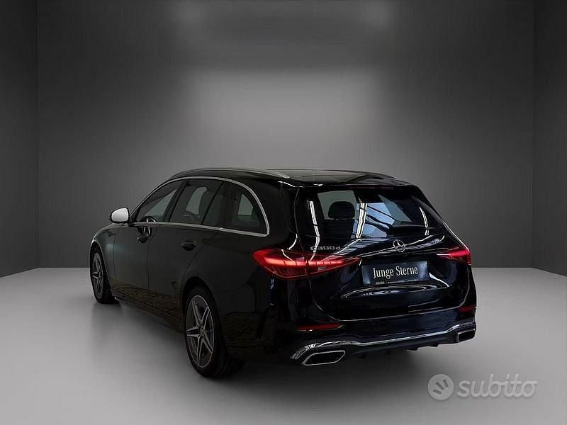 Usata Mercedes C300e Advanced Plus 265 CV (194 kW) 2025 Nero Station wagon