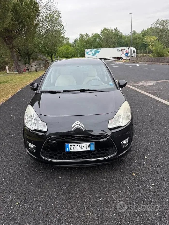 Usata Citroën C3 95 CV (69 kW) 2010 Nero Berlina