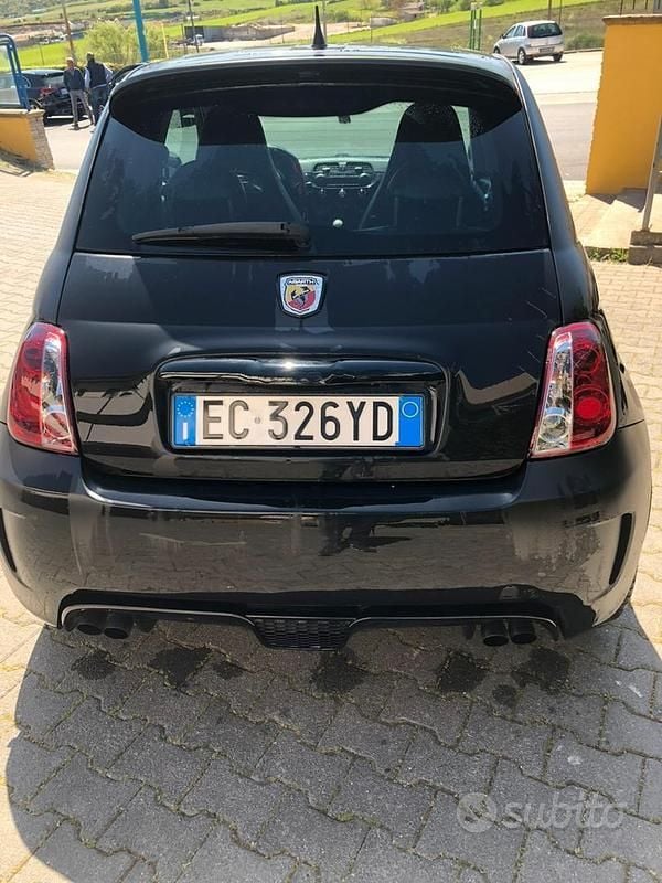 Usata Abarth 500 135 CV (99 kW) 2010 Nero Coupé