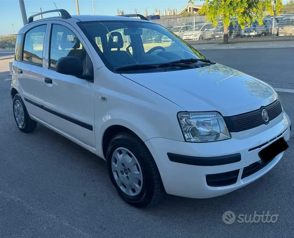 Usata Fiat Panda Classica 60 CV (44 kW) 2012 Bianco Utilitaria
