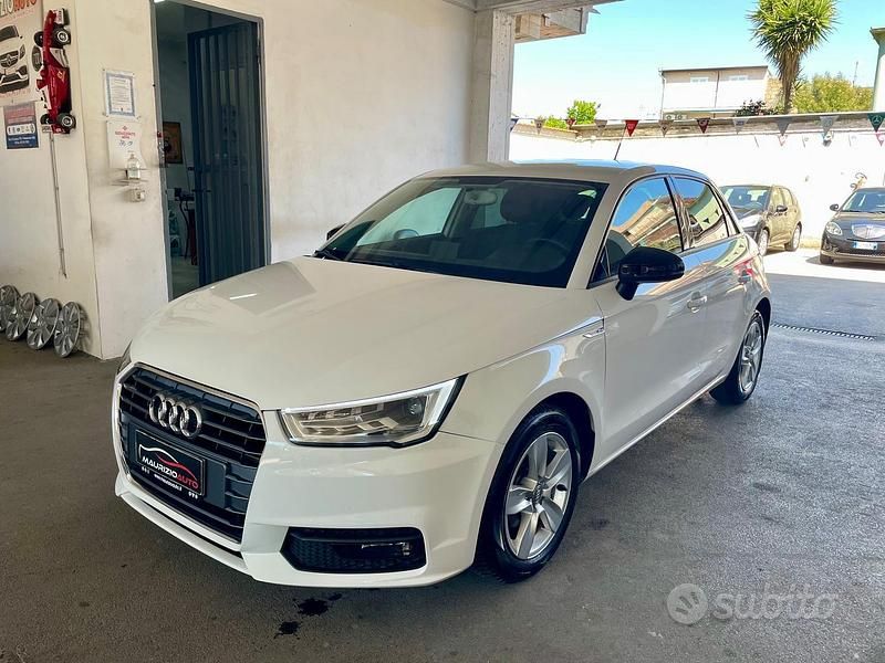 Usata Audi A1 Sport 90 CV (66 kW) 2015 Bianco Utilitaria
