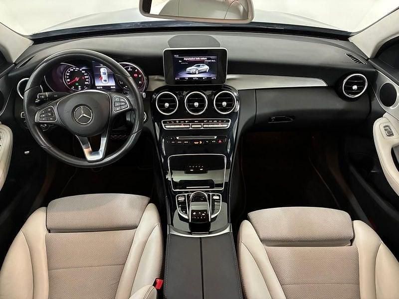 Usata Mercedes C220 170 CV (125 kW) 2018 Nero Utilitaria