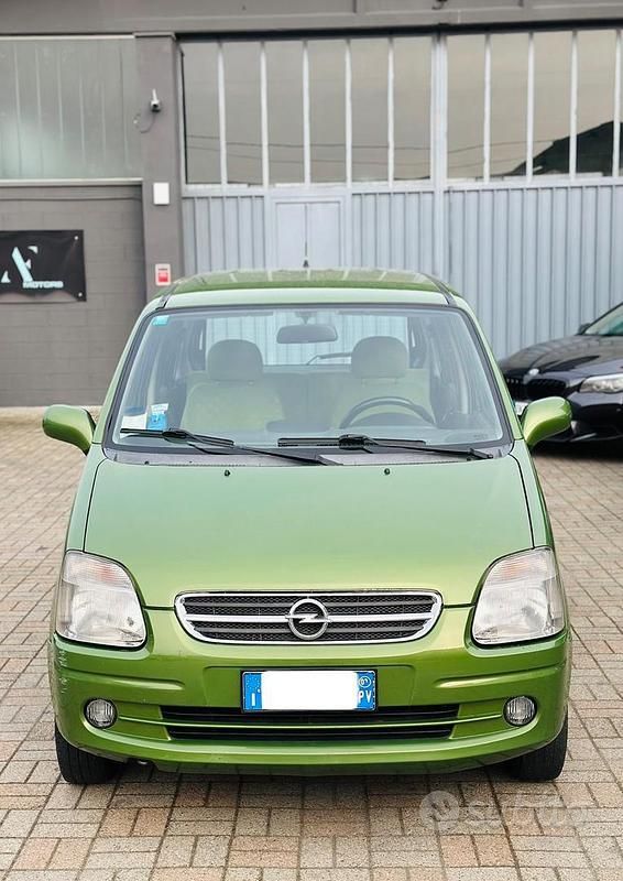 Usata Opel Agila Comfort 58 CV (42 kW) 2002 Verde Monovolume