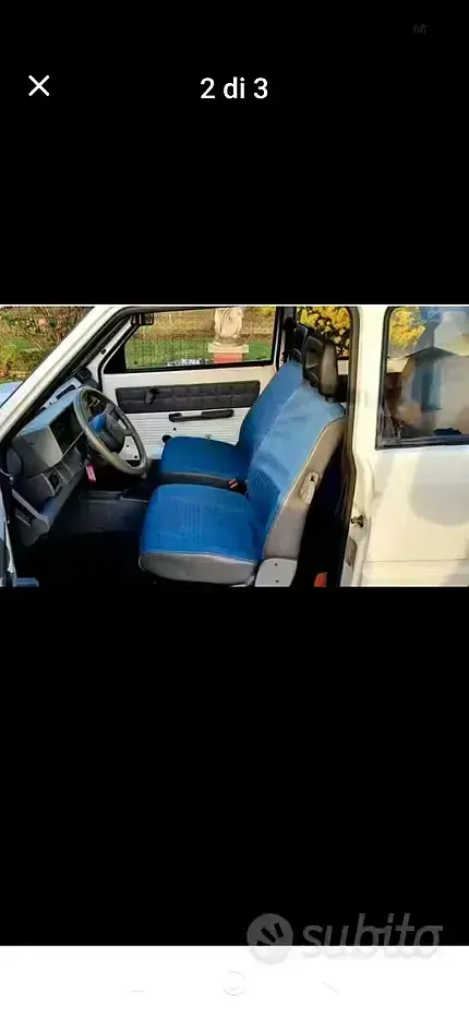 Usata Fiat Panda 1999 Bianco Utilitaria