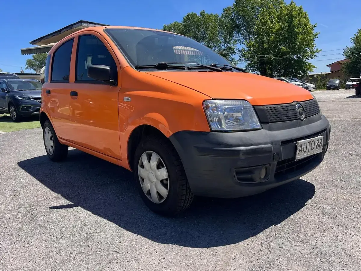 Usata Fiat Panda Active 69 CV (50 kW) 2008 Arancione Utilitaria