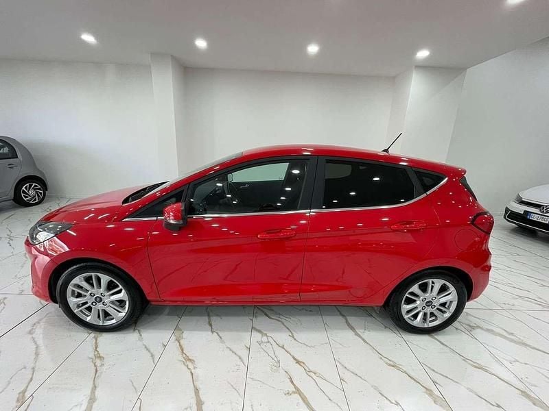Usata Ford Fiesta Titanium 75 CV (55 kW) 2022 Rosso Berlina
