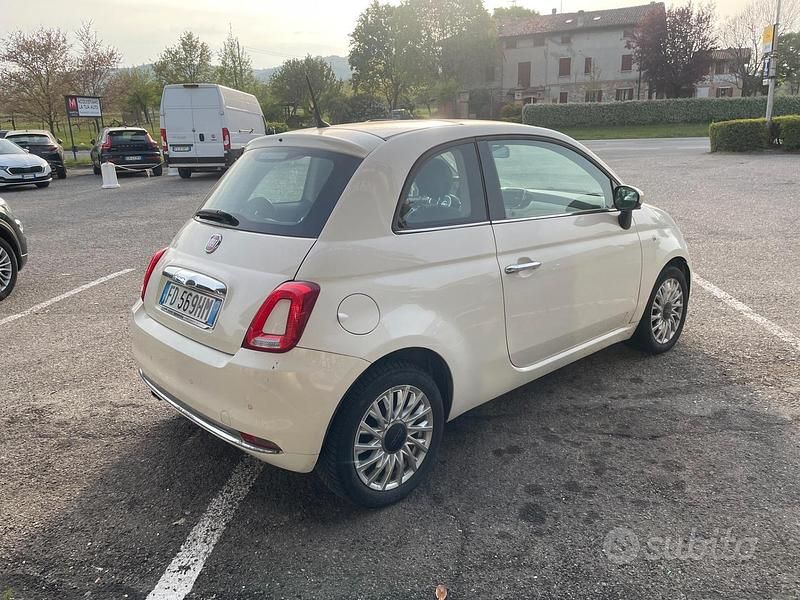 Usata Fiat 500 Lounge 69 CV (50 kW) 2016 Bianco Berlina
