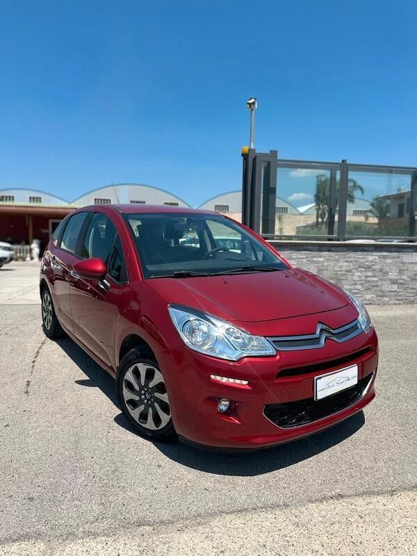Rosso Usata 2014 Citroën C3 Seduction Due volumi | 5999 € (Buon prezzo) - Immagine 1/4