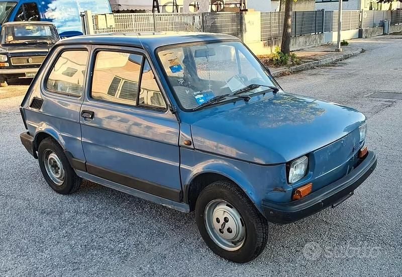 Usata Fiat 126 24 CV (17 kW) 1986 Blu Utilitaria