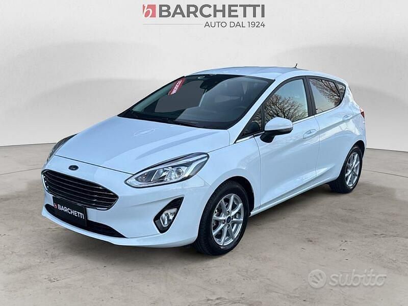 Bianco Usata 2021 Ford Fiesta Tre volumi | 12.900 € (Buon prezzo) - Immagine 1/4