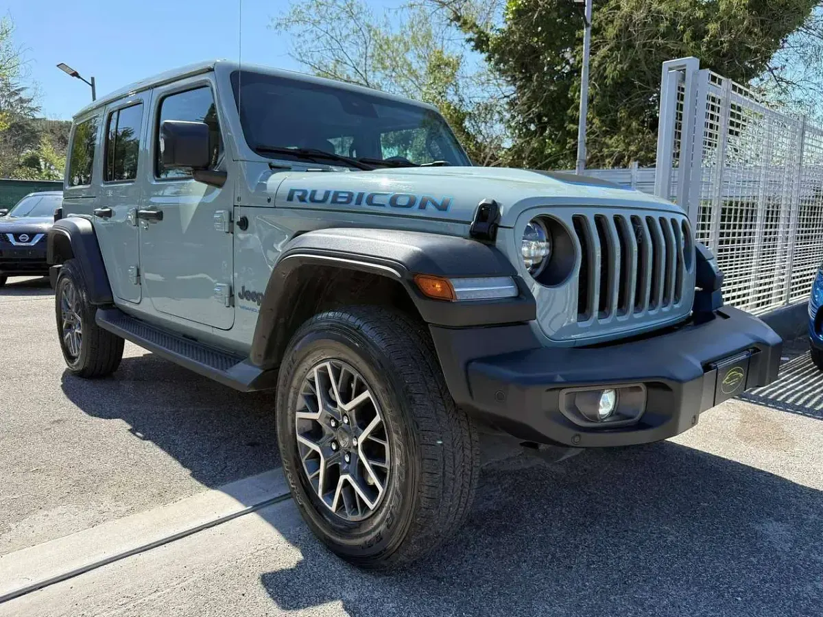 Usata Jeep Wrangler Rubicon 272 CV (200 kW) 2024 Blu/azzurro SUV