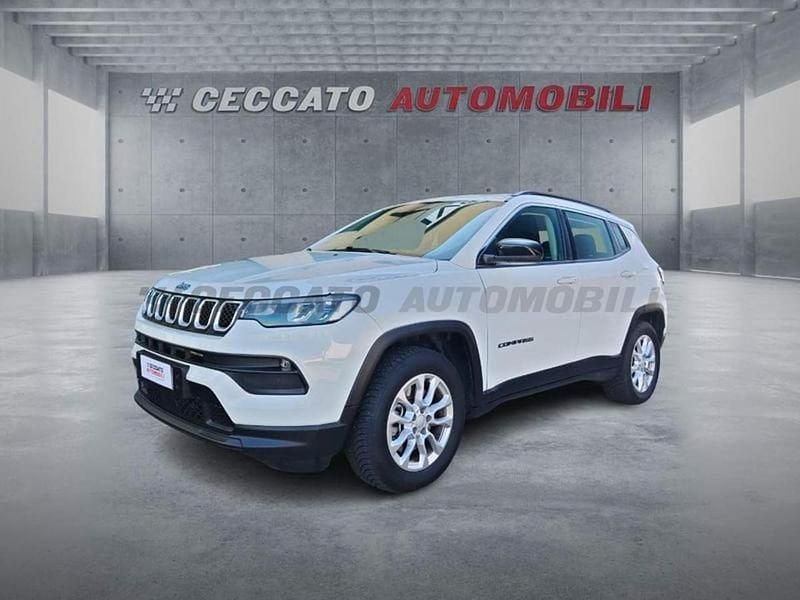 Bianco Usata 2021 Jeep Compass SUV | 23.000 € (Buon prezzo) - Immagine 1/4