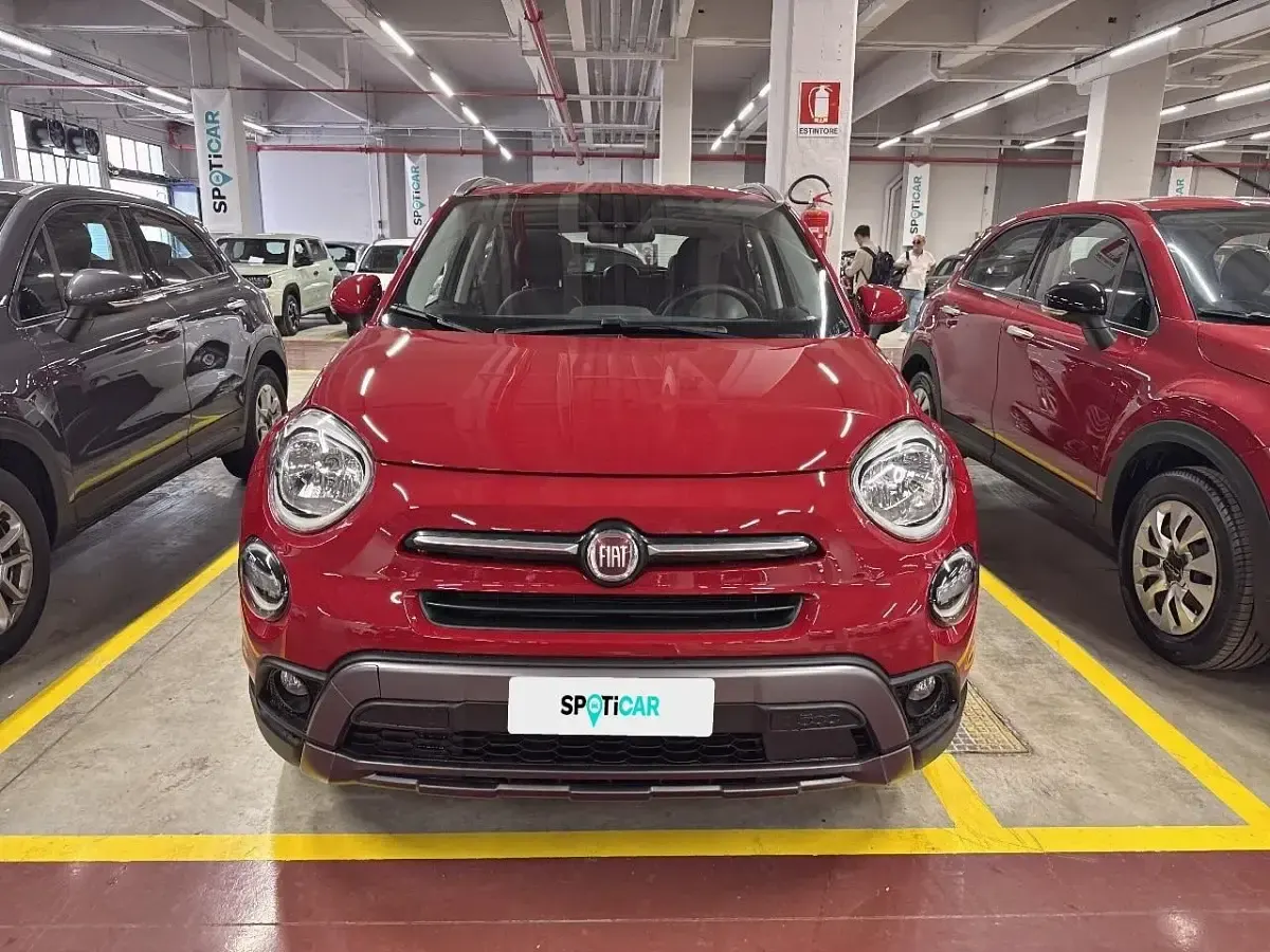 Usata Fiat 500X Cross 120 CV (88 kW) 2020 Rosso SUV