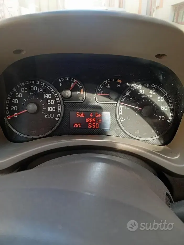Usata Fiat Panda 60 CV (44 kW) 2005 Giallo Utilitaria