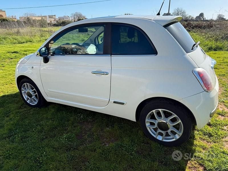 Usata Fiat 500 75 CV (55 kW) 2006 Bianco Utilitaria