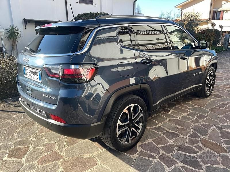 Usata Jeep Compass Limited 131 CV (96 kW) 2021 Blu/azzurro SUV