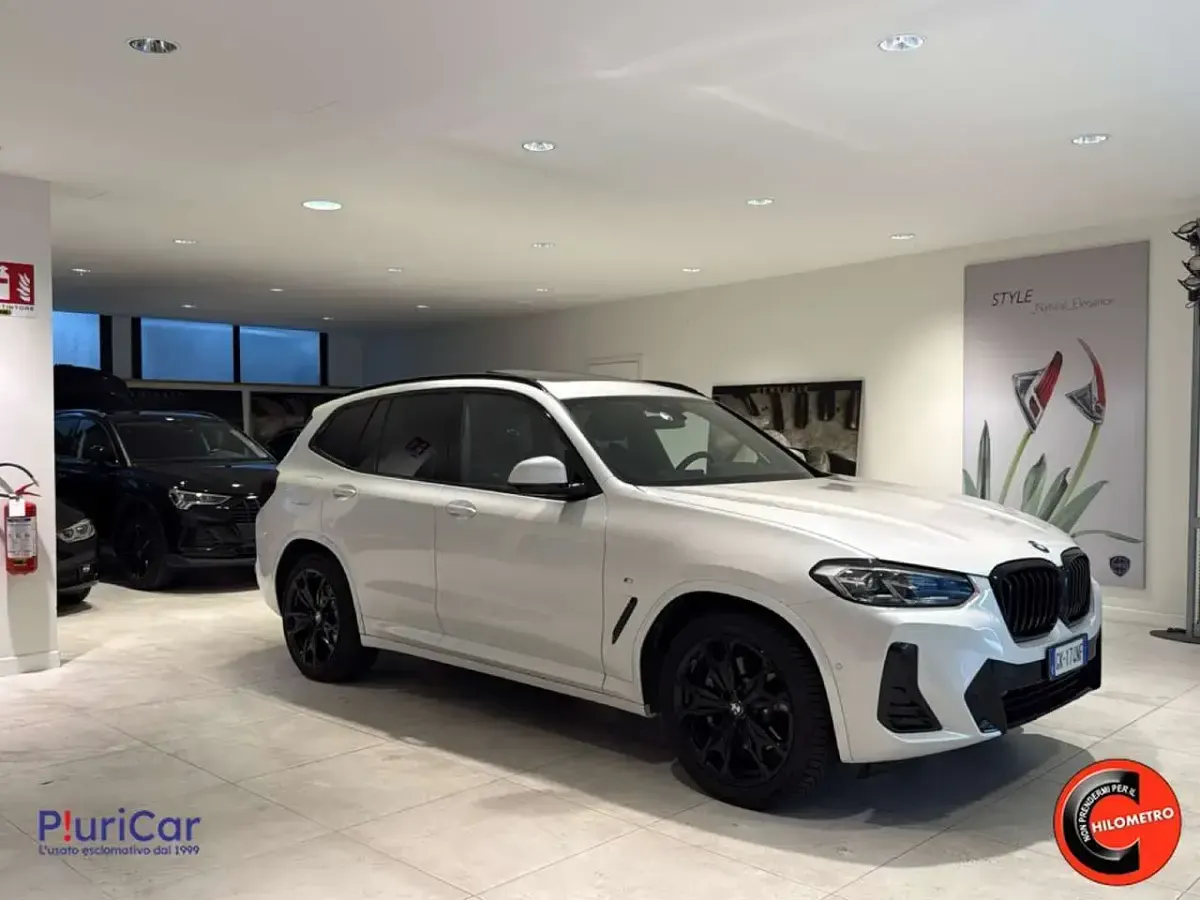 Usata BMW X3 M Sport 286 CV (210 kW) 2022 Bianco SUV
