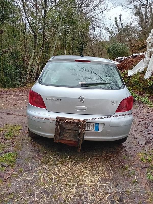 Usata Peugeot 307 90 CV (66 kW) 2002 Grigio Berlina