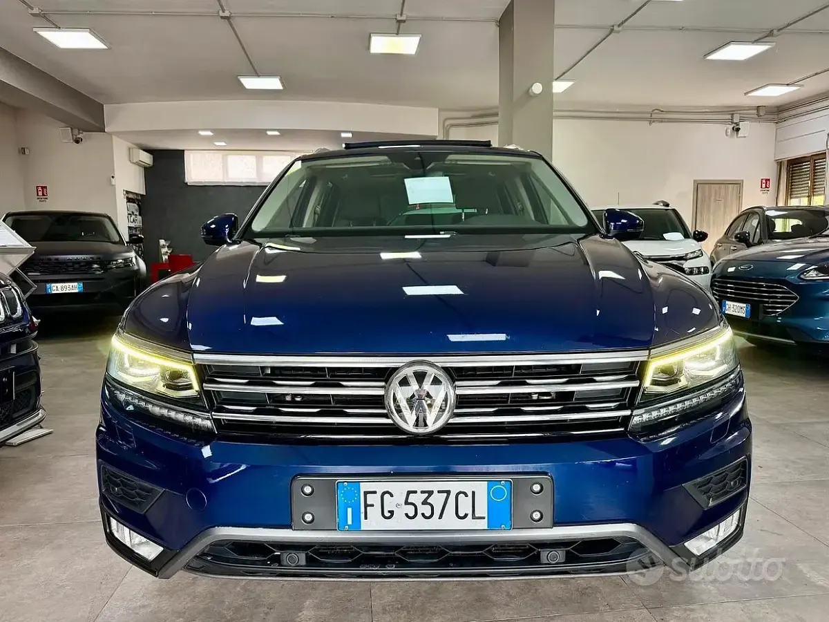 Usata VW Tiguan Executive 190 CV (139 kW) 2016 Blu SUV
