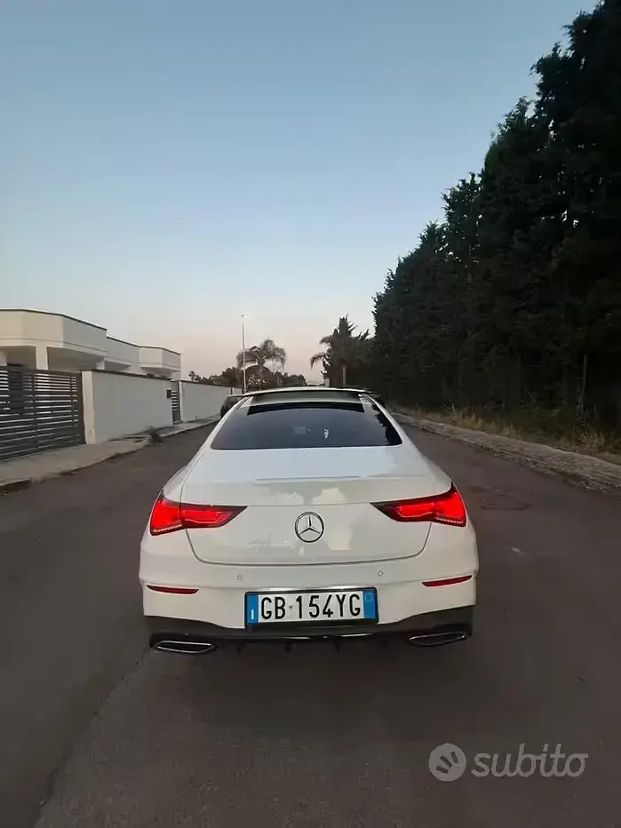 Usata Mercedes CLA180 116 CV (85 kW) 2020 Bianco Coupé