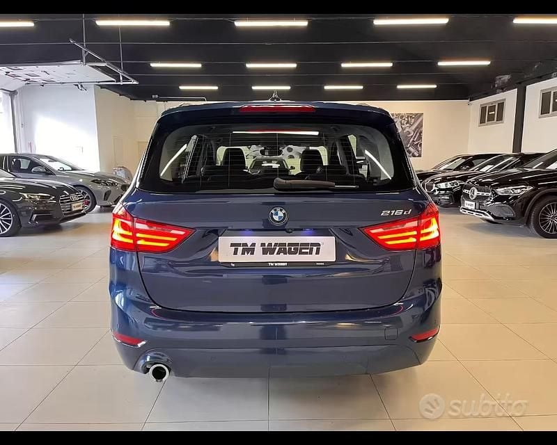 Usata BMW 216 Efficient Dynamics 116 CV (85 kW) 2022 Blu Station wagon